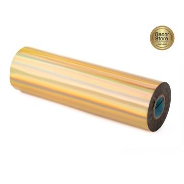 Kit foița de transfer Multicolor Aurie 25 mp + Adeziv 2 kg