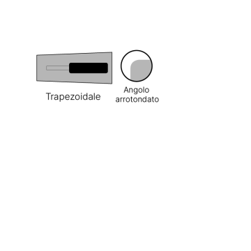 Gletiera Pavan Ancora din inox, Art 840/IT dim 240x100x0.6mm