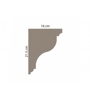 Profil cornişă PC308