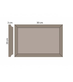 Element decorativ colțar PCL701