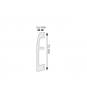 Plintă DUROTEC 06 2.44 ml