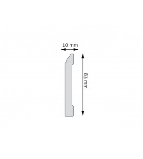 Plintă DUROTEC 15 - 2.44 ml