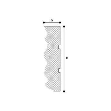 Profil ancadrament PA107