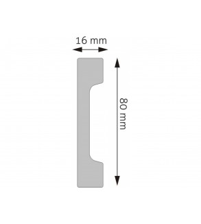 Plintă DUROTEC 28- 2.44 ml