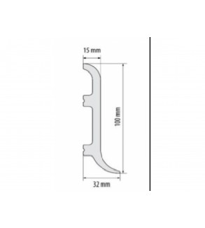 Plintă DUROTEC 40 - 2.44ml