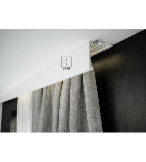 Galerie LED Albă Polimer Dur, DUROTEC LK02