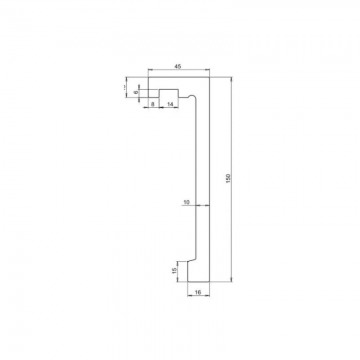 Galerie LED Albă Polimer Dur, LPCLK02 2.44 ml